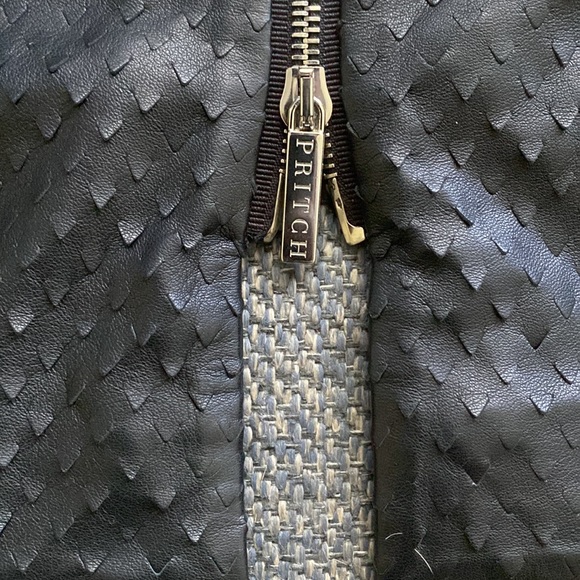 Pritch London Patterned Leather Top - Picture 6 of 10